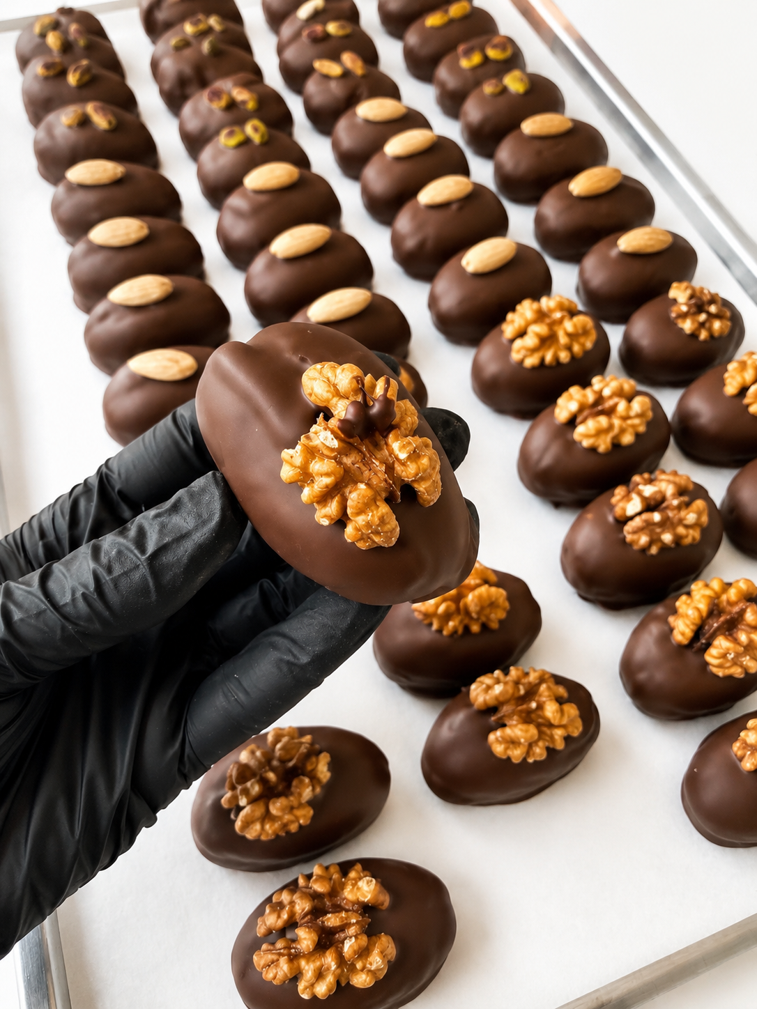 Chokladdoppade Medjooldadlar