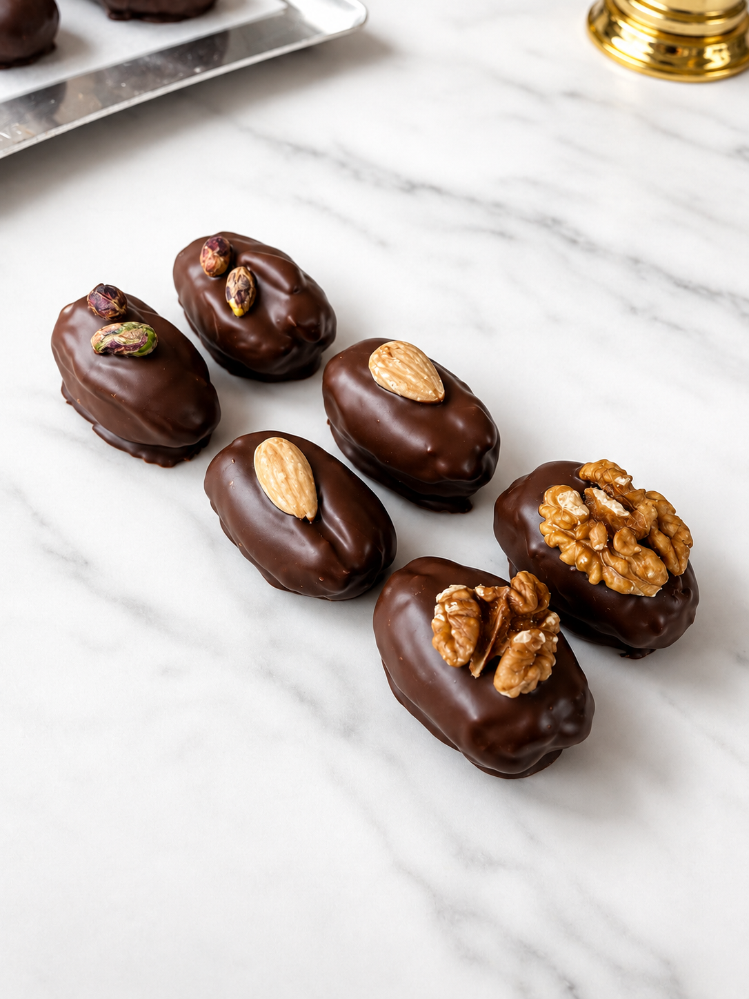 Chokladdoppade Medjooldadlar