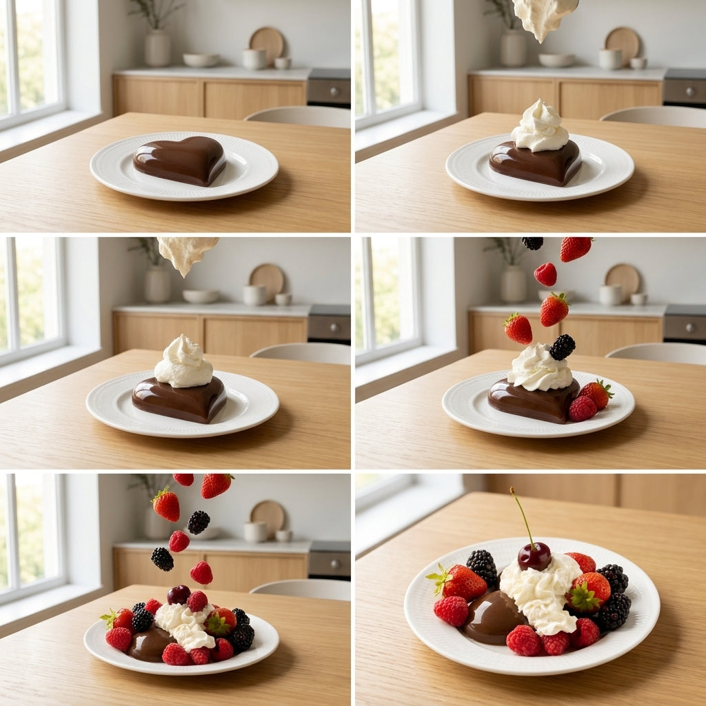 Chokladhjärta – Kladdkaka