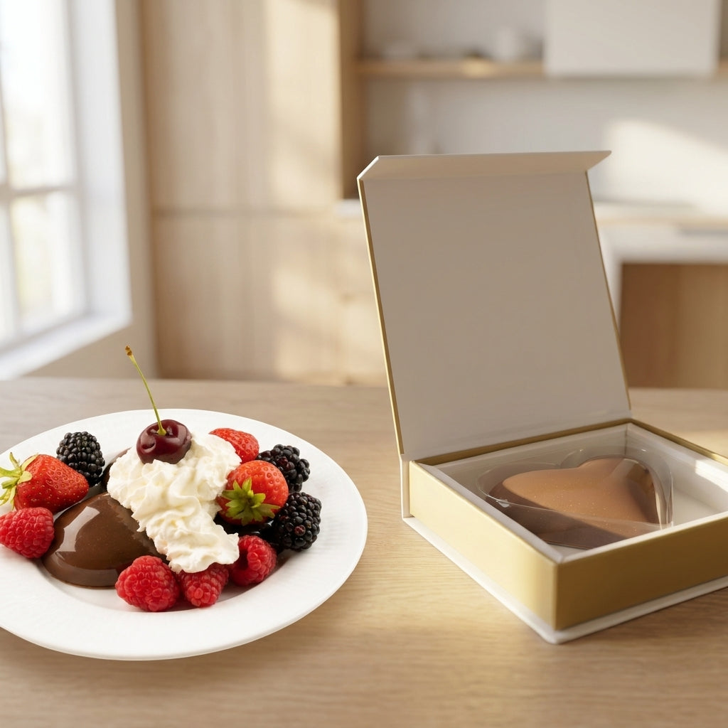 Chokladhjärta – Kladdkaka