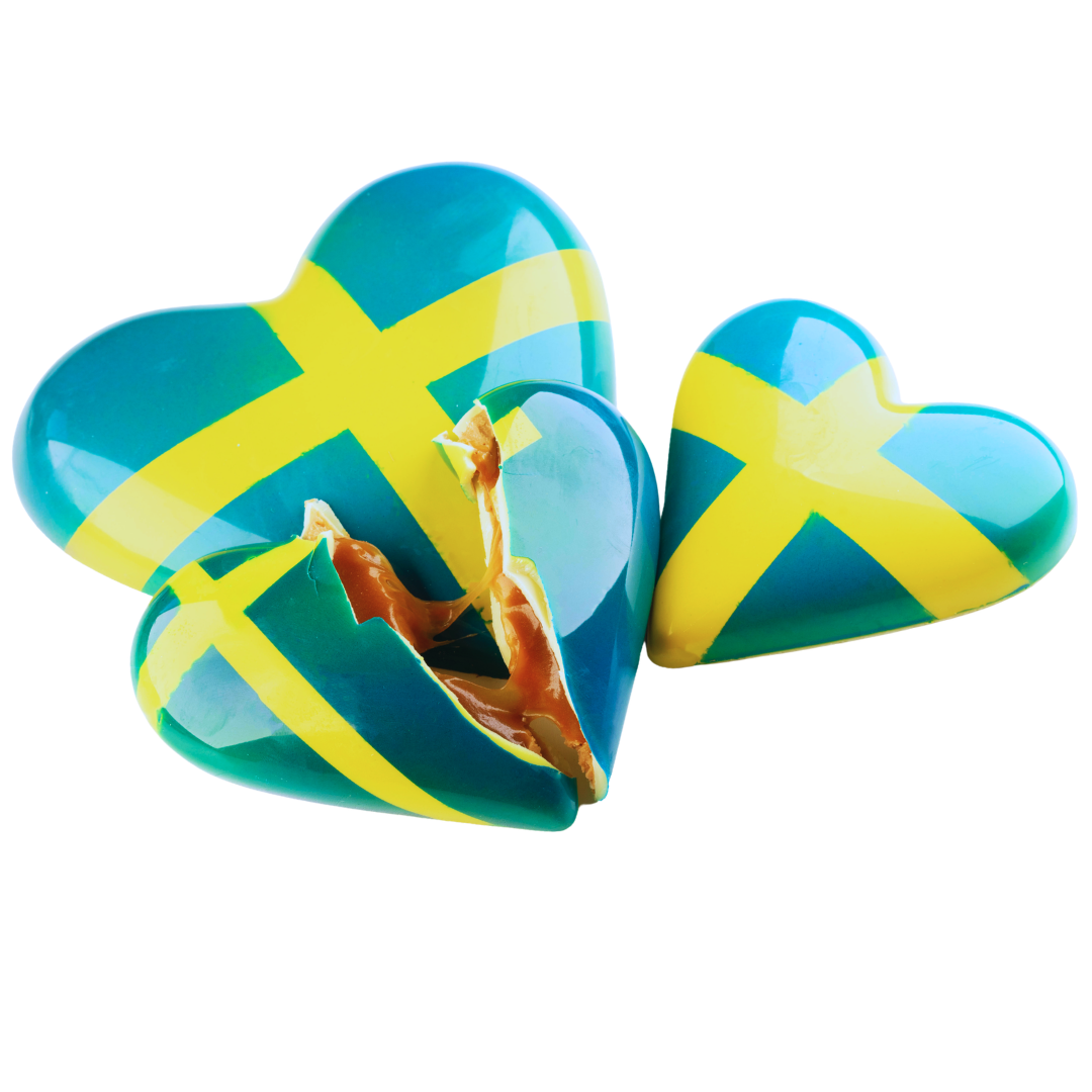 Chokladhjärta – Sverige