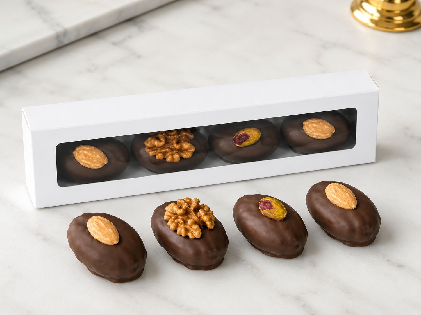 Chokladdoppade Medjooldadlar